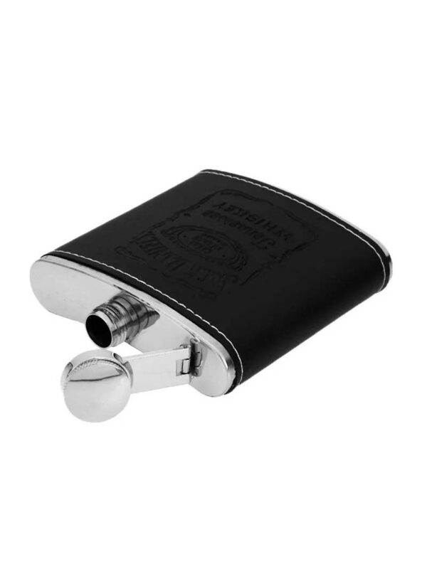 Cantinplora--caja-portátil-forra-en-cuero-de-acero-inoxidable-frasco-de-cadera